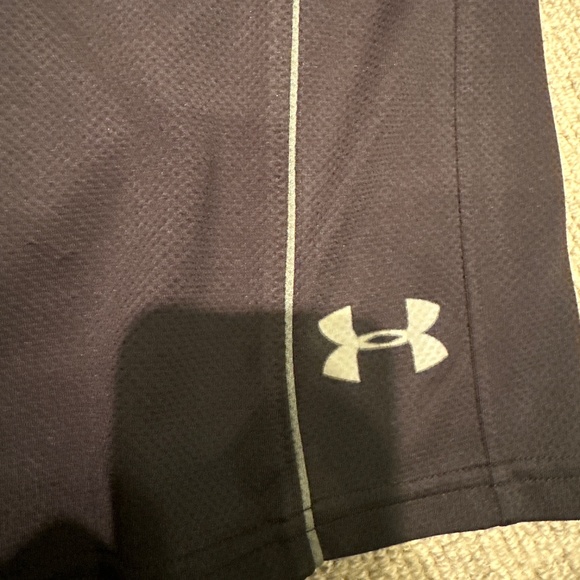 UNDER ARMOUR BLACK LOOSE FIT ATHLETIC PANTS WITH POCKETS, DRAWSTRING AND DETAILS - Picture 8 of 8